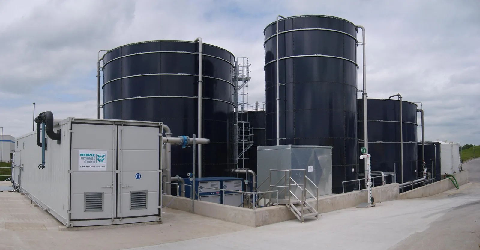 A membrane bioreactor plant
